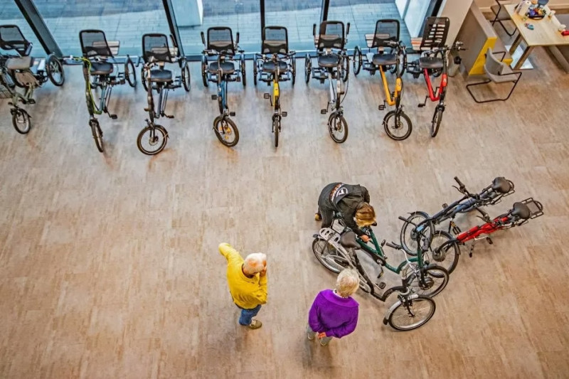 De markt voor specialistische fietsen is dankbaar, maar vraagt om veel advies. vanRaam biedt hierin optimale ondersteuning.